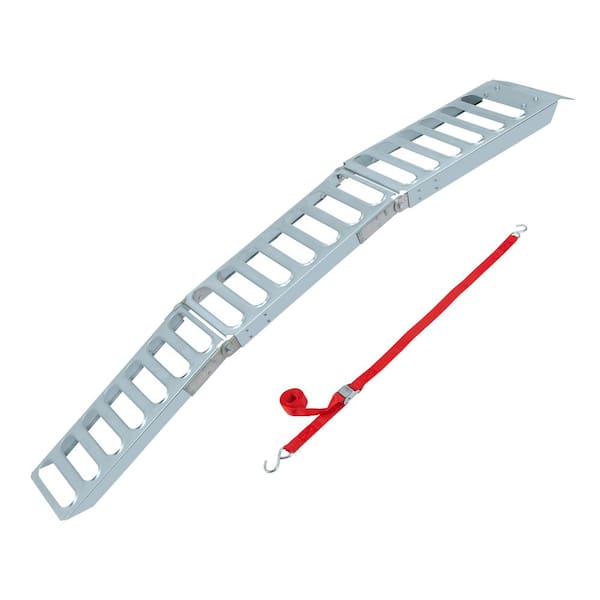 CargoSmart 9 in. W x 72 in. L 500 lb. Capacity Steel Tri-Fold Truck Loading Ramp (Includes 1 Ramp)