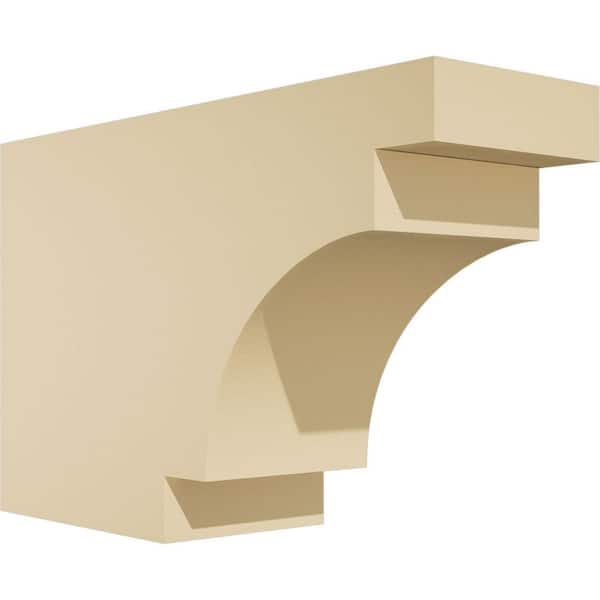 Ekena Millwork Standard Mediterranean 5 in. W x 10 in. H x 16 in. D Signature Urethane Rafter Tail Outlooker