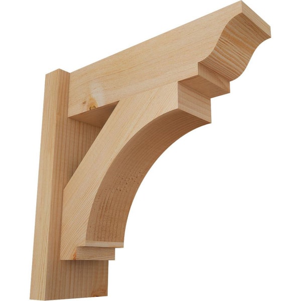 Ekena Millwork 6 in. x 16 in. x 16 in. Douglas Fir Imperial Traditional Smooth Outlooker