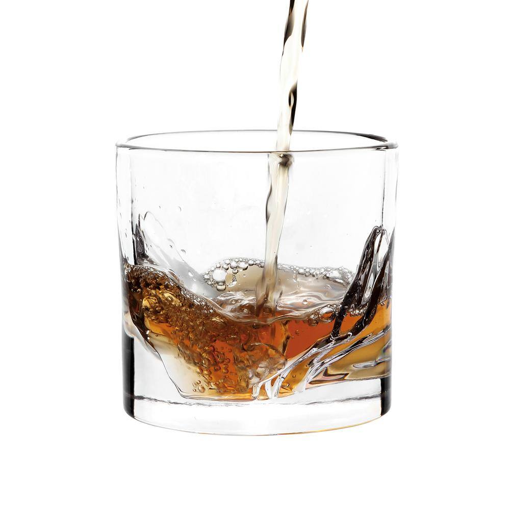 Grand Canyon Clear Crystal Whiskey Glass Set of Four