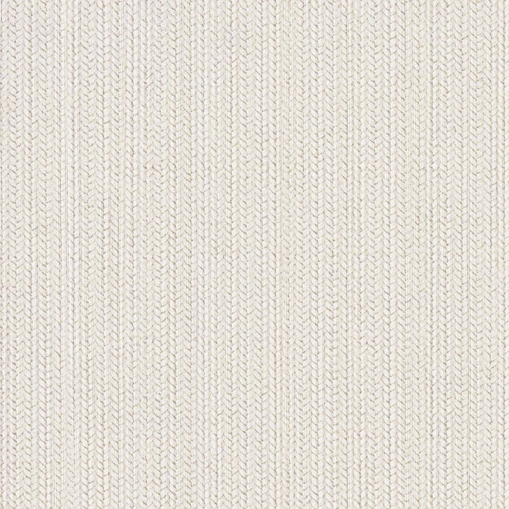 York Wallcoverings Beige Light Taupe Dutch Braid Abstract Vinyl Non ...