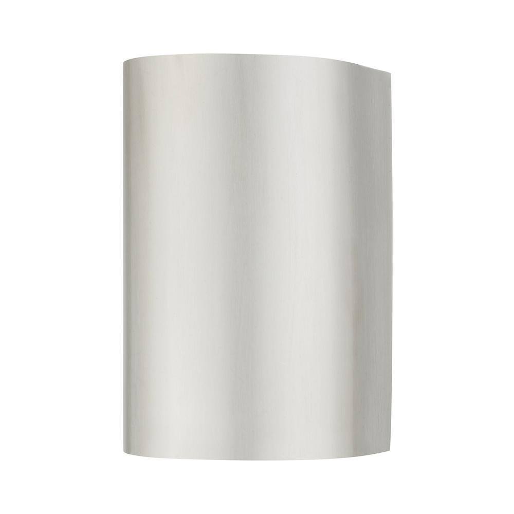 Brushed Nickel Dimmable Direct Wired Electric Sconce