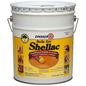 5 gal. Clear Shellac Traditional Finish and Sealer