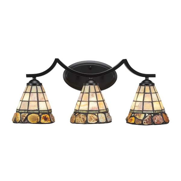 Unbranded Cleveland 8.25 in. 1-Light Matte Black Vanity Light