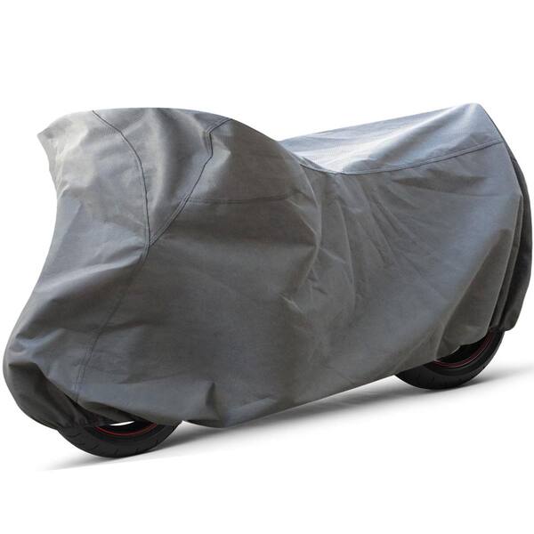 OxGord Economy Polyproplene 137 in. x 43 in. x 46 in. Large Indoor Motorcycle Cover