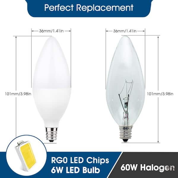 9012 LED Light Bulb 60W Halogen Replacement