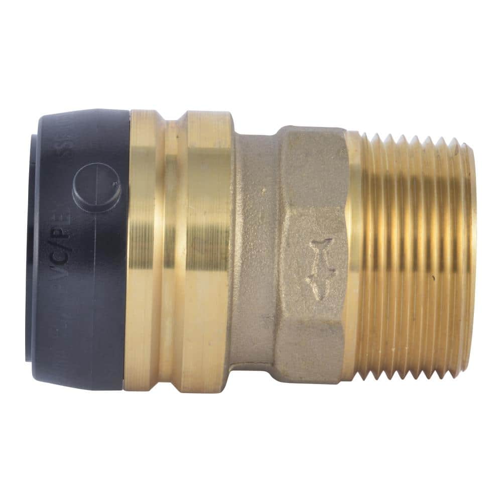 1-1/4 in. Push-to-Connect MIP Brass Adapter Fitting price history on PriceWatchPro