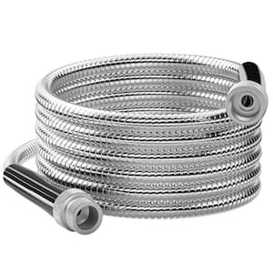 5/8 in. Dia. x 15 ft. Heavy Duty 304 Stainless Steel Water Garden Hose（No Nozzle)