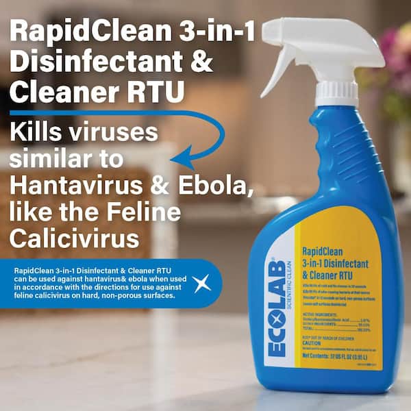 32 oz. RapidClean 3-in-1 Disinfecting All-Purpose Cleaner