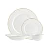 Beehive Porcelain 16 Piece Dinnerware Set, Service For 4 – Godinger