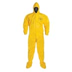 TRIMACO DuPont Tyvek XL with Hood and Boots Painters Coveralls (2-Pack ...