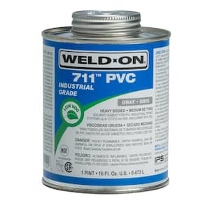 Weld-On 711 PVC Gray Pint