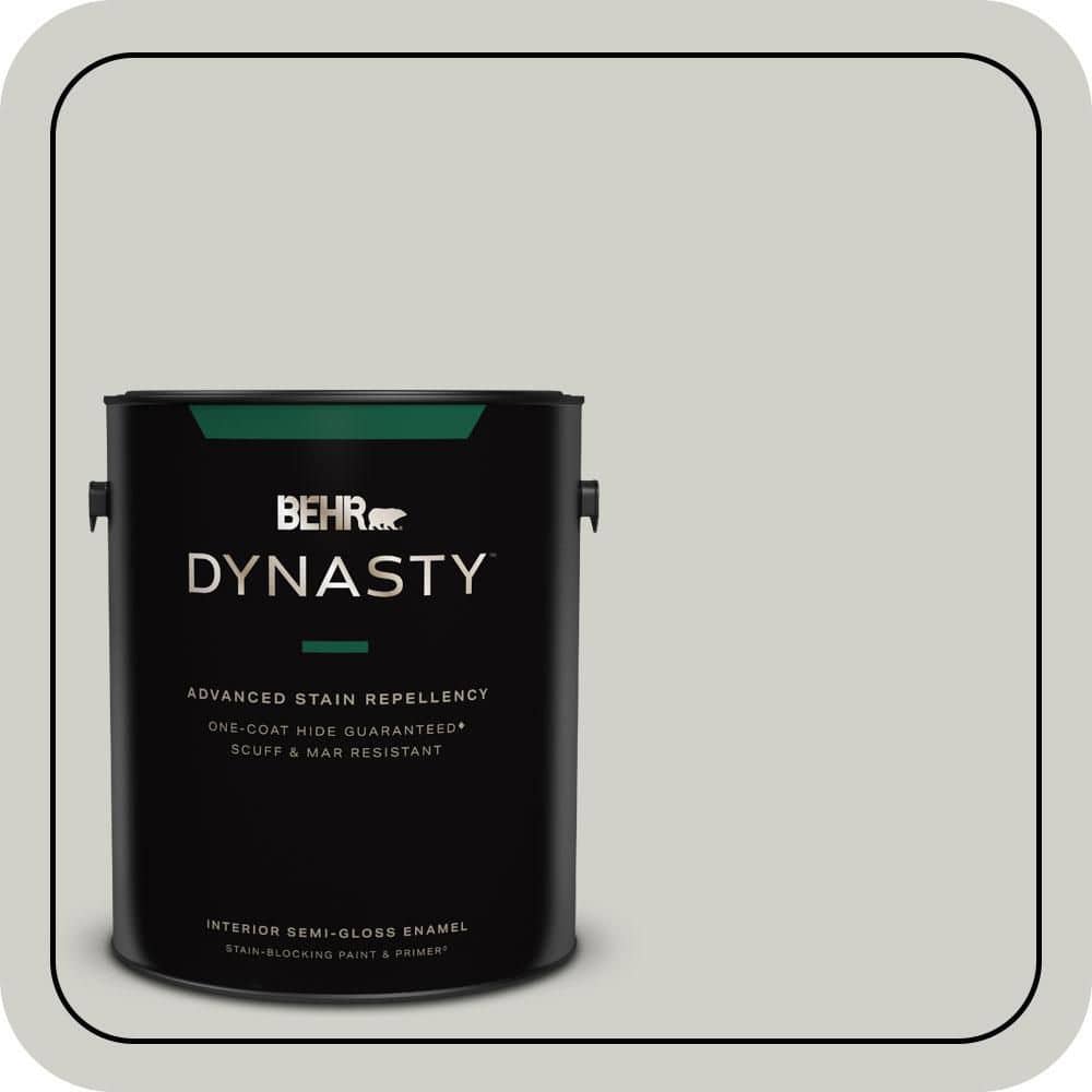 1 gal. Home Decorators Collection #HDC-NT-17G Polar Fox Semi-Gloss Enamel Interior Stain-Blocking Paint & Primer price history on PriceWatchPro