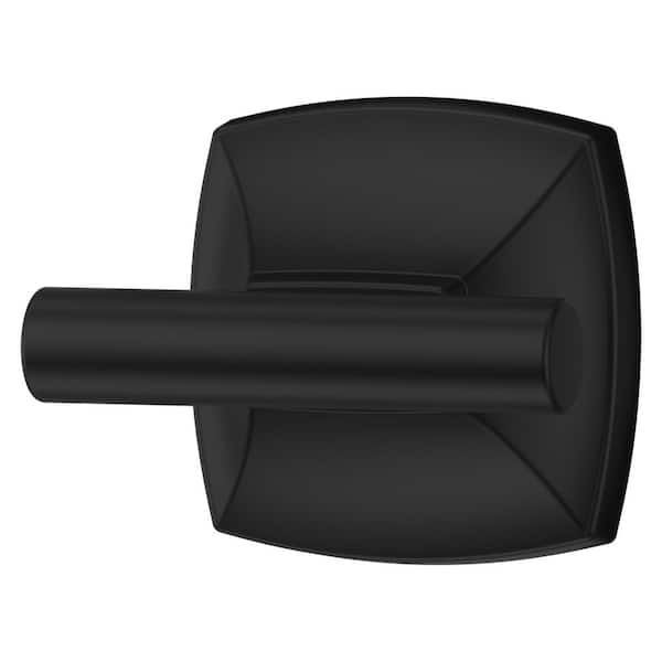 Bellance Double Robe Hook in Matte Black