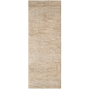 Masterpiece Gray Traditional 2 ft. x 7 ft. Indoor Area Rug