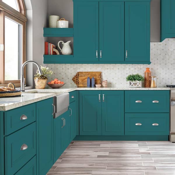 1 gal. #M460-7 Antigua Semi-Gloss Enamel Interior/Exterior Cabinet, Door & Trim Paint