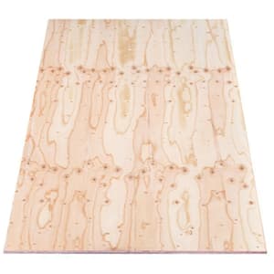 15/32 in. x 4 ft. x 8 ft Sheathing Plywood ( Actual: 0.438 in. x 48 in. x 96 in.)