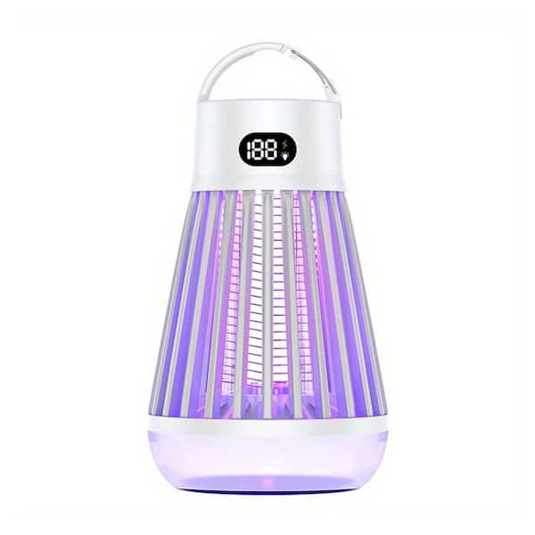 Phewnyzo Electric UV Mosquito Killer Lamp Insect Killer Light Pest Fly Trap Catcher Harmless Odorless Noiseless Bug Zapper-White
