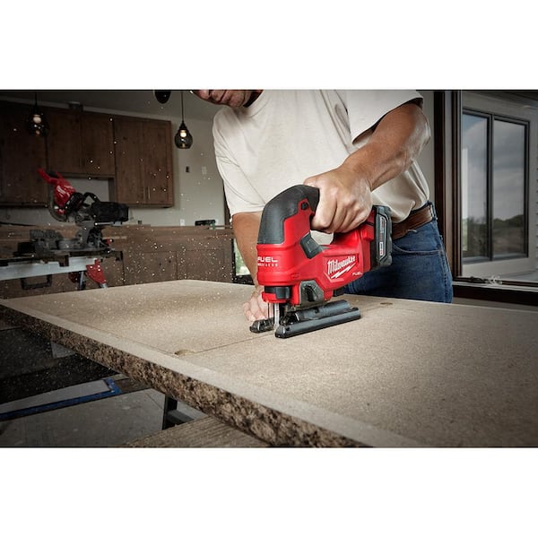 Milwaukee 272320273720 M18 Fuel 18-Volt Lithium-Ion Brushless Cordless Compact Router and Jig Saw 2-Tool Set (Tool-Only)