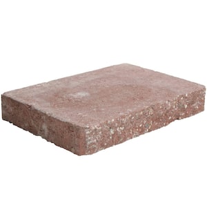 2 in. x 12 in. x 8 in. River Red Concrete Wall Cap (120 Pieces / 118.5 sq. Face ft. / Pallet)