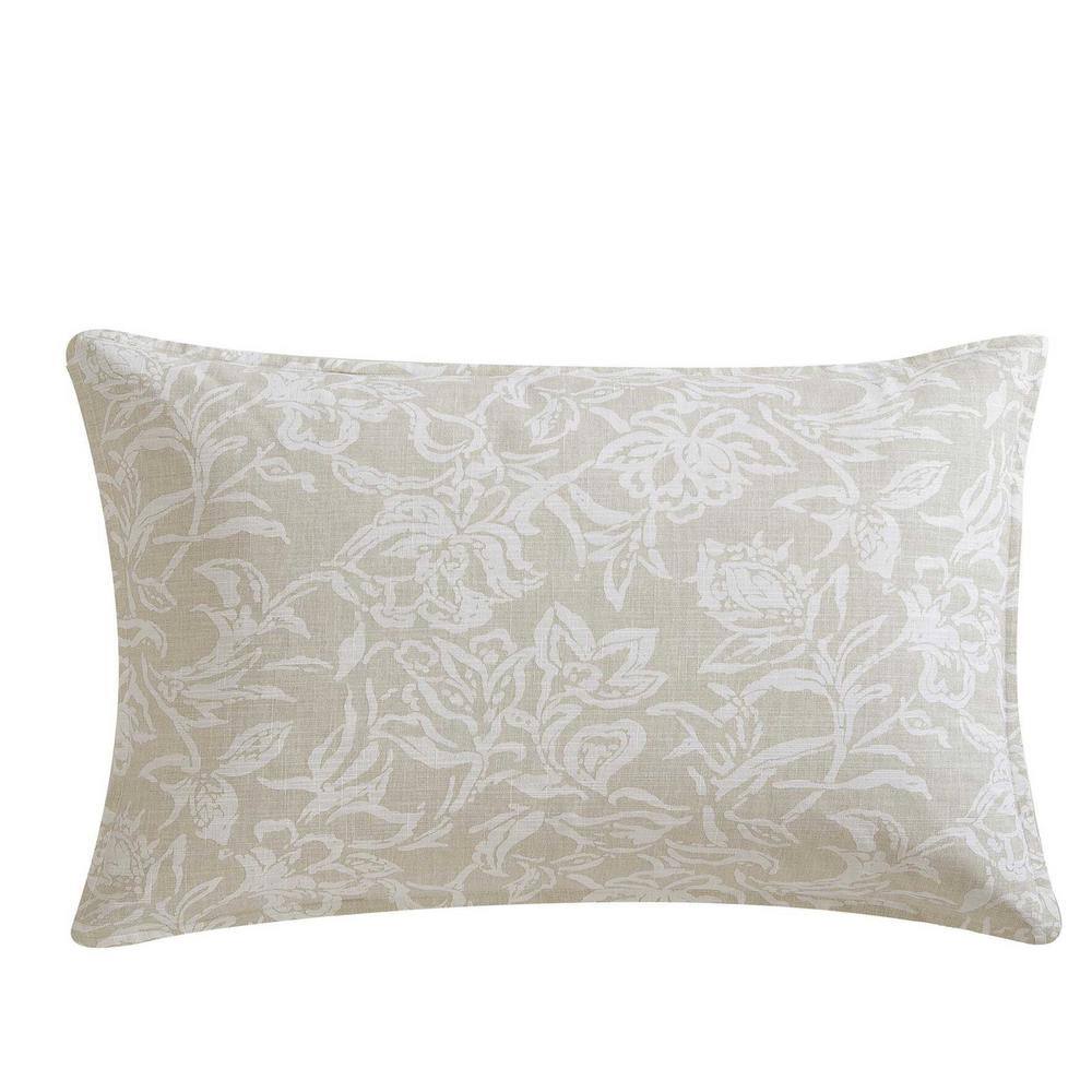 King Tan Cotton Reversible Comforter Set with Shams