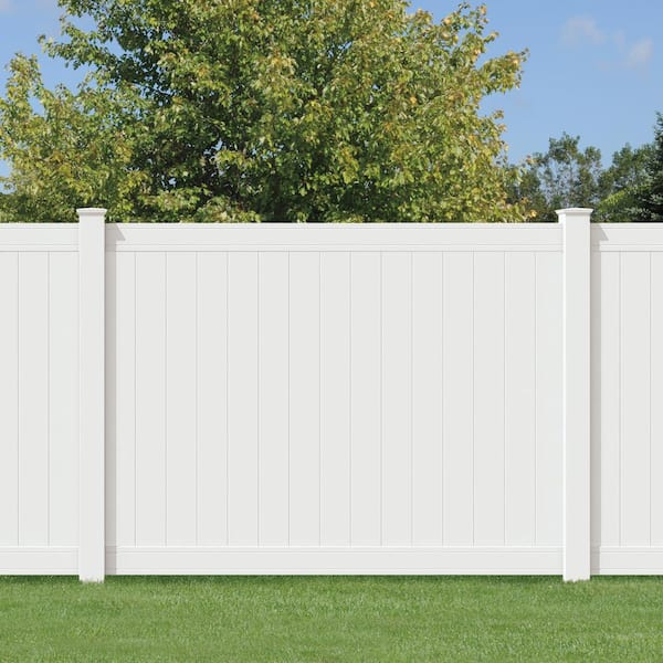 Veranda Pro-Series 6 ft. H x 8 ft. W Woodbridge Privacy Vinyl Fence Panel