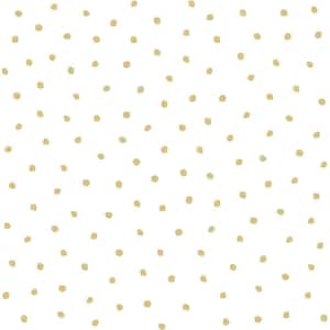 Gold Pixie Dots Wallpaper Matte Non-Pasted Wallpaper Sample