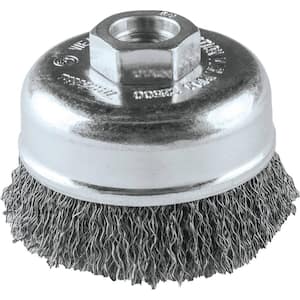 3 in. x 5/8 in.-11 Crimped Wire Cup Brush