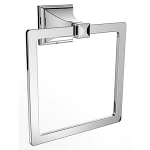 Rainier Wall-Mounted Towel Ring in Polished Chrome
