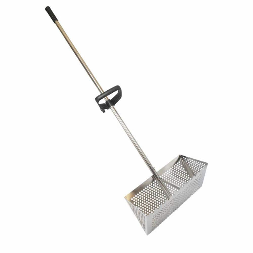 ITOPFOX Detachable 47 in. Stainless Steel Long Handle Sand Fleas Rake ...