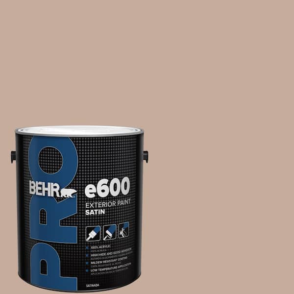1 gal. #ECC-57-1 California Stucco Satin Exterior Paint