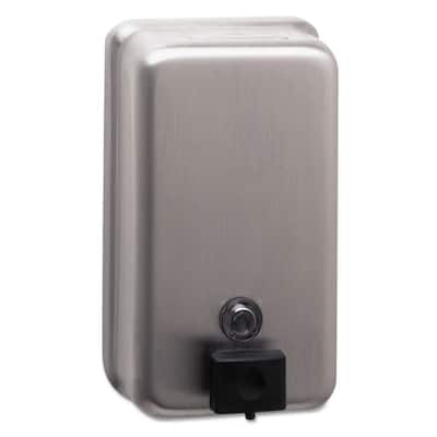 ClassicSeries Stainless Steel 40 oz. Surface-Mounted Soap Dispenser