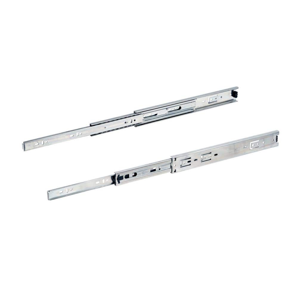 (Pair) 22 in. (559 mm) Full Extension Side Mount Ball Bearing Drawer Slide price history on PriceWatchPro