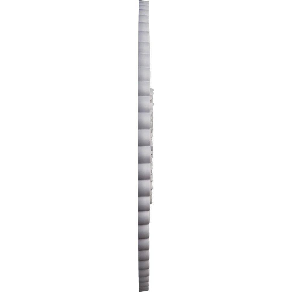 Ultra Pure White Hand-Painted Polyurethane Ceiling Medallion