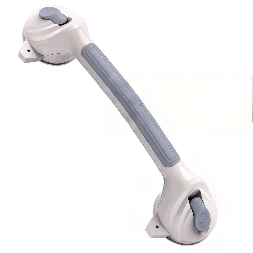 16.8 in. White Removable Waterproof No-Drill Shower Handle with Strong Vacuum Suction Cups for Elderly price history on PriceWatchPro
