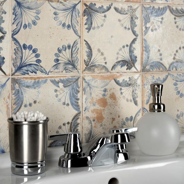 Oldker 13 in. x 13 in. Ceramic Floor and Wall Tile (12.2 sq. ft. / case)