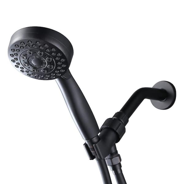 5-Spray Wall Mount Handheld Shower Head 1.75 GPM in Oil Rubbed Bronze
