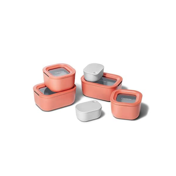 CARAWAY HOME Mini 11 Piece Perracotta Food Storage Set with Storage