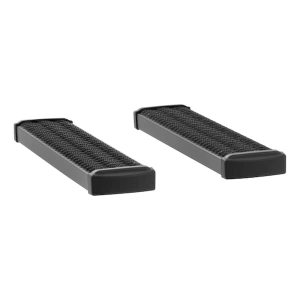 Grip Step Black Aluminum 36-Inch Cargo Van Running Boards, Select Chevrolet Express, GMC Savana 1500, 2500, 3500