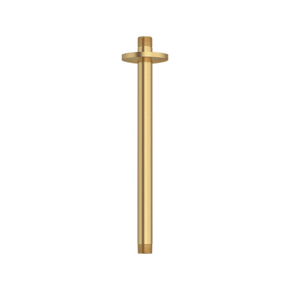 Gold Ceiling-Mount Shower Arm for Rain Showerheads