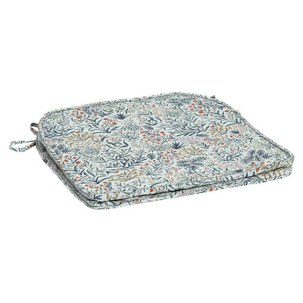ARDEN SELECTIONS ProFoam 19 in. x 20 in. Outdoor Rounded Back Seat Cushion Cover, Pistachio Botanical