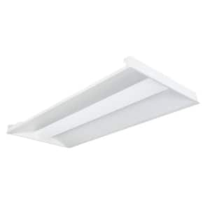 Metalux 2 ft. x 4 ft. White Integrated LED Drop Ceiling Troffer