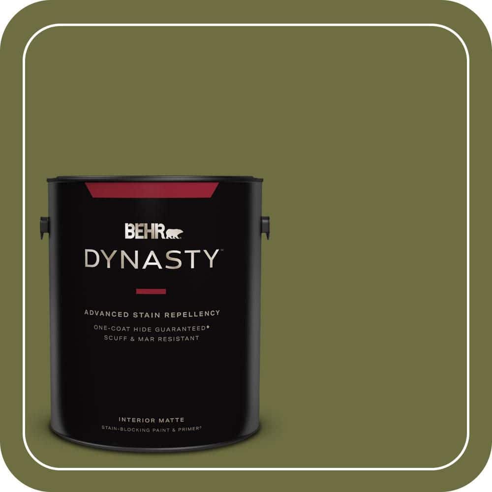 1 gal. #400D-7 Jungle Trail Matte Interior Stain-Blocking Paint & Primer price history on PriceWatchPro