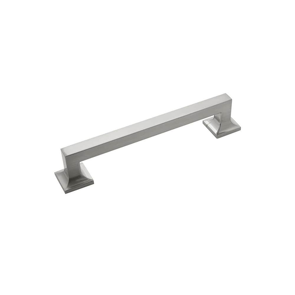 Studio Collection Pull 6-5/16 in. (160mm) Center to Center Satin Nickel Bar Cabinet Pull (5-Pack) price history on PriceWatchPro
