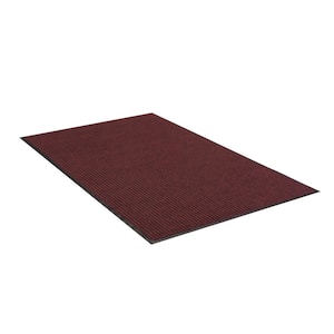 Apache Rib Russett Red 4 Ft. x 8 Ft. Commercial Door Mat