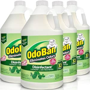 1 Gal. Eucalyptus Disinfectant and Odor Eliminator, Fabric Freshener, Mold Control, Multi-Purpose Concentrate (4-Pack)
