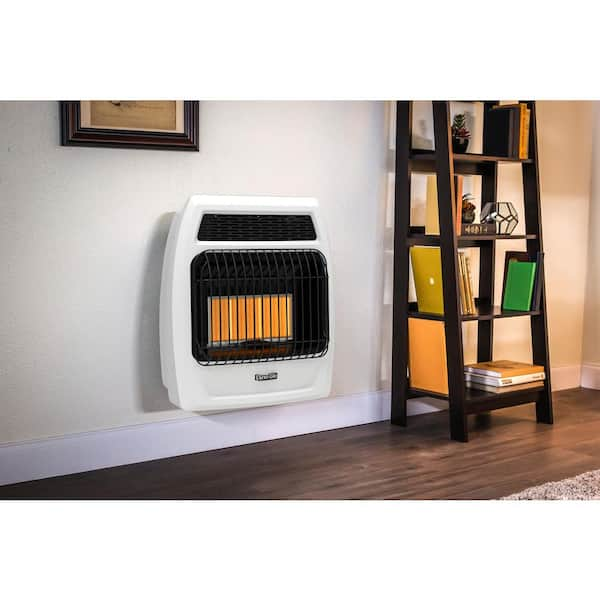 Dyna-Glo 18,000 BTU Vent Free Infrared Liquid Propane Thermostatic Wall ...