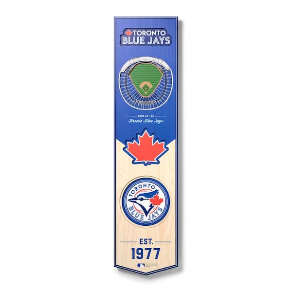  MLB Toronto Blue Jays Team Color and Logo Door Banner : Sports  & Outdoors