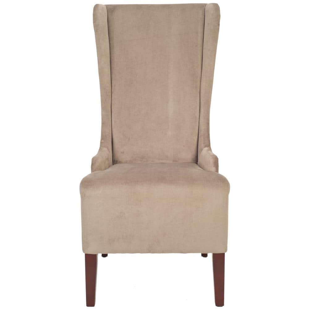 Safavieh Bacall Mushroom Taupe Cotton Dining Chair Mcr4501b The Home Depot 2579