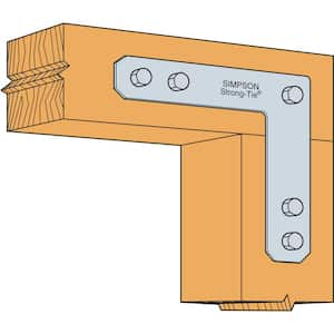 HL 12 in. x 12 in. 7-Gauge Hot-Dip Galvanized Heavy L Strap